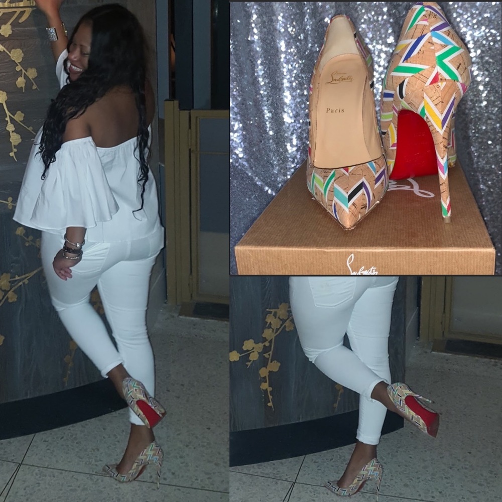 Christian Louboutin-Chevron
